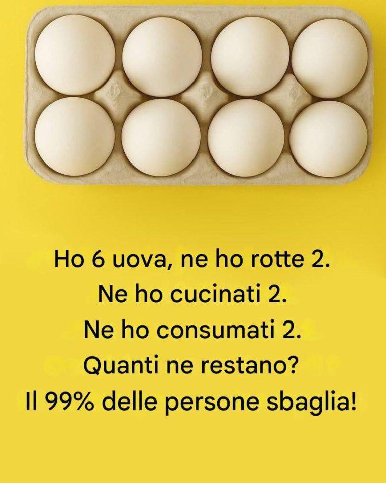 Quante uova sono rimaste? L’enigma che intrappola il 99% delle persone